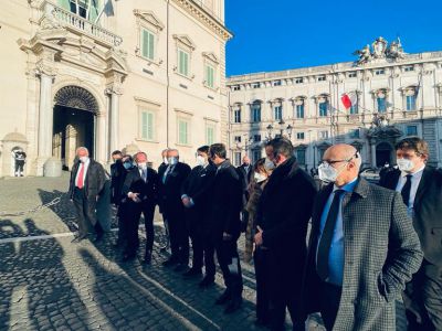 I Presidenti delle Regioni al Quirinale - 29.01.2022